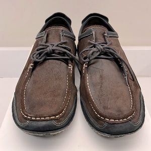 Cole Haan Moccasin Nubuck Tie Shoes - 12D